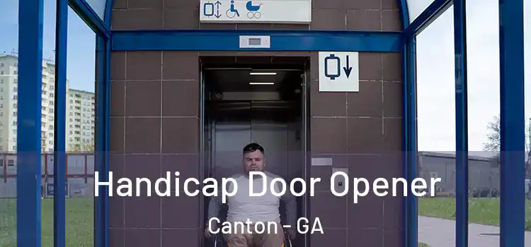  Handicap Door Opener Canton - GA