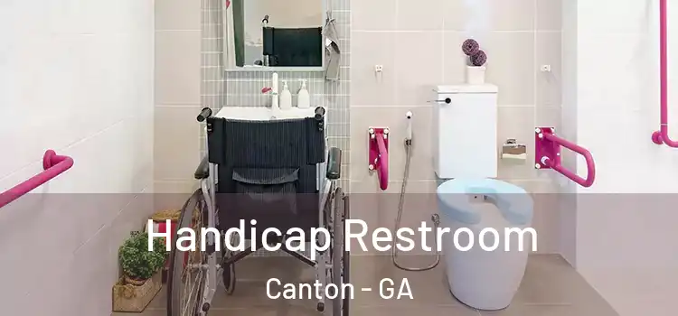 Handicap Restroom Canton - GA